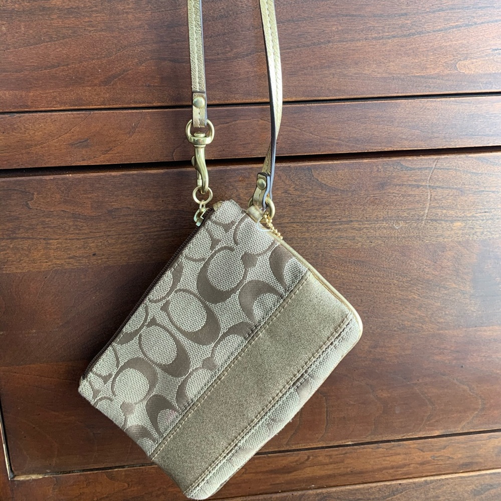 Coach wristlet